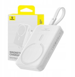 Powerbank magnetyczny Baseus Magnetic Mini 10000mAh, Usb-c 30W