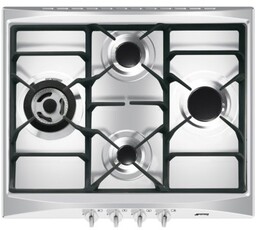 Płyta gazowa 60 cm Inox stal SMEG SR264XGH2