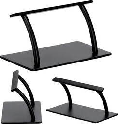 Podnóżek fryzjerski podstawa antypoślizgowa czarny Flat Superior XL