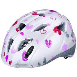 ALPINA Kask rowerowy dziecięcy XIMO WHITE HEARTS