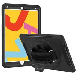 4smarts Rugged Case Grip do iPad 7/8/9 Czarny