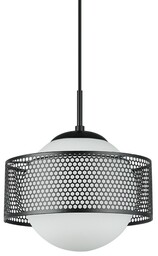 Italux Lampa wisząca Lomica PND-55456-1L-BK nowoczesna czarna
