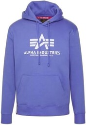 ALPHA INDUSTRIES Męska bluza z kapturem, basic, nieprzejrzysta,