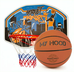 Zestaw obręczy do koszykówki My Hood 304002 ztablicą