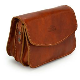 Wyjątkowa piękna skórzana damska listonoszka