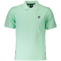 NORTH SAILS POLO Z KRÓTKIM RĘKAWEM, MĘSKIE ZIELONE