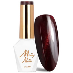 Lakier hybrydowy LED/UV Gel Polish Reds Cat Eye