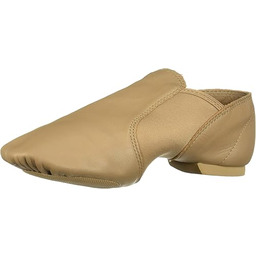Capezio Damskie EJ2 E-Series Jazz Slip-On, Czarne/Czarne