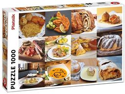 Puzzle Austriackie Jedzenie 1000el. Piatnik