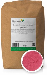 Buraczek czerwony sok w proszku 5kg