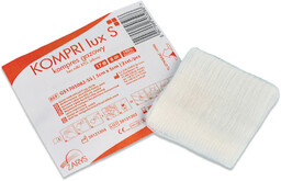 Kompresy gazowe 5x5cm jałowe 3 szt. KOMPRI lux