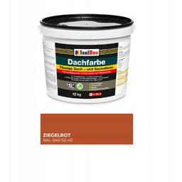 Farba Na Dach Isolbau Dachfarbe Ziegerlot Ceglasty 12kg