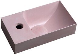 Sapho PICCOLINO umywalka betonowa 308x17cm bateria z lewej