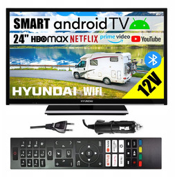 Telewizor do Kampera Smart Android Tv WiFi Bt