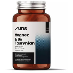 UNS Magnez&B6 Taurynian 90vegcaps