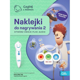 Zabawka edukacyjna ALBI Czytaj z Albikiem Naklejki