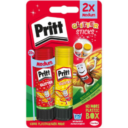 Klej W Sztyfcie Pritt Z Brokatem 2X20G Blister