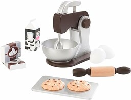 KidKraft Zestaw do pieczenia espresso z drewna,