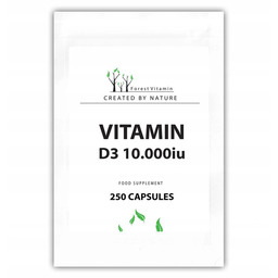 FOREST VITAMIN Vitamin D3 10.000IU 250caps