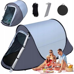Namiot Turystyczny Automatyczny Samorozkładający 1-2 Osobowy Wodoodporny Uv