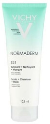 VICHY NORMADERM 3w1 Peeling + Maska + Oczyszczanie,