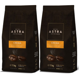 Astra Łagodna Crema Zestaw 2 x 1kg kawa