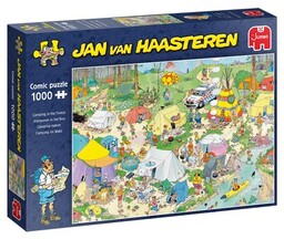 JUMBO Puzzle Jan Van Haasteren Biwakowanie w Lesie