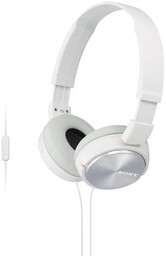 Słuchawki nauszne Sony MDR-ZX310AP białe