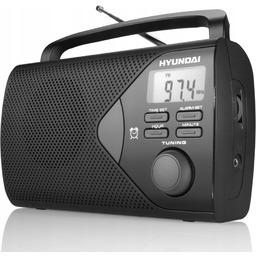 Radio Przenośne Hyundai PR200B Zegar Budzik Aux
