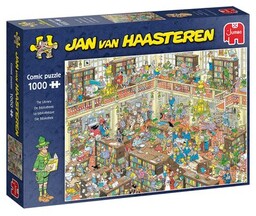 JUMBO Puzzle Jan van Haasteren Biblioteka 19092 (1000