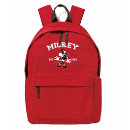 PLECAK SZKOLNY Młodzieżowy Czerwony Dla Fana MICKEY MOUSE
