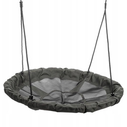 Duża Huśtawka Dla Dziecka Bocianie Gniazdo Antracyt