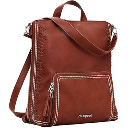 Desigual 25sakp21 BACK_TRAMA PRETORIA Kobieta, Wielbłąd, Taille unique,