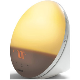Lampka budzik Radio Fm Philips Wake-up Light HF3519