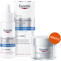 Eucerin Hyaluron-Filler, serum intensywnie nawilżająco-regenerujące, 30 ml +