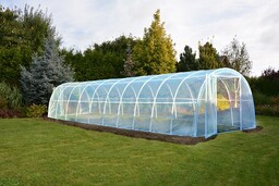 Tunel foliowy Lemar Aw10 ze stelażem PCV o