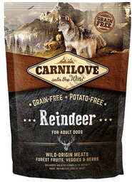 Karma dla psów dorosłych CARNILOVE Reindeer For Adult,