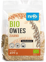 Niro Owies ziarno bezłuskowe 400 g (EKO)
