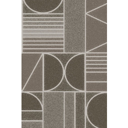 Dywan wełniany Agnella Tempo Ari brązowy (binding)