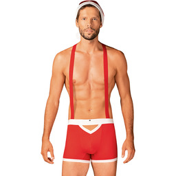 Obsessive Seksowny Mikołaj Komplet Męski Mr Claus -