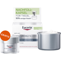 Eucerin Hyaluron-Filler, przeciwzmarszczkowy krem do twarzy na noc