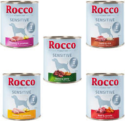 Mieszany pakiet próbny Rocco, 6 x 800 g