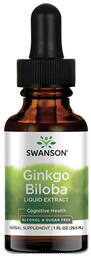 SWANSON Ginkgo Biloba Liquid Extract 29,6ml