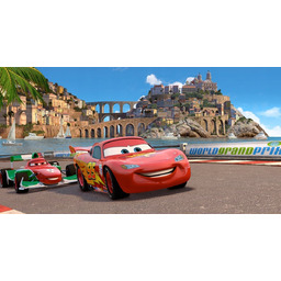PUZZLE Zygzak McQueen Auta Cars + IMIĘ Pudełko