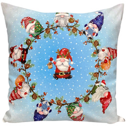 Poszewka bożonarodzeniowa skrzaty JCLA-70