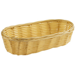 Koszyk na chleb lub owoce, BASIC, owalny, jasny
