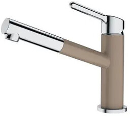 Franke Orbit Pull-Out Chrom/Cappuccino Stal szlachetna Bateria kuchenna
