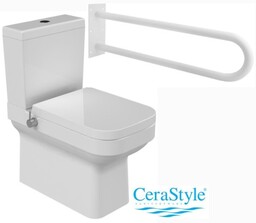 Kompakt WC z funkcją bidetu +bateria CIEPŁA/ZIMNA woda