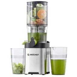 Amzchef CE-ZM1902B-SV 200W 60obr/min Wyciskarka wolnoobrotowa