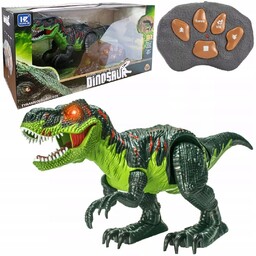 Dinozaur zdalnie sterowany Tyranozaur pilot dźwięki I światła